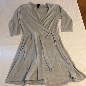 Rue+ faux wrap dress